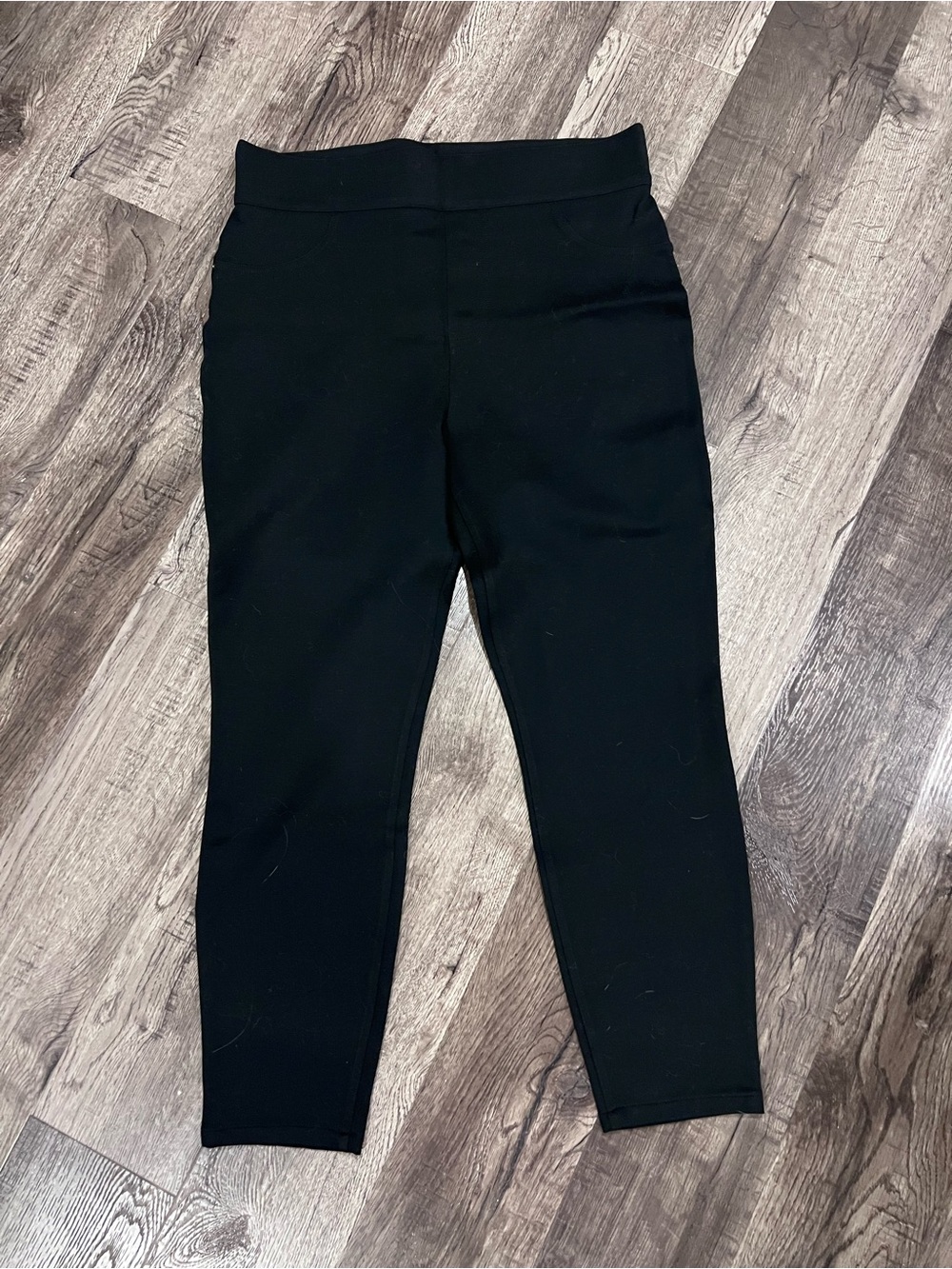 SPANX womens Black Stretch pants